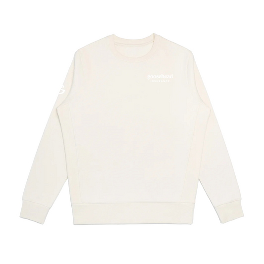 Natural Organic Cotton Crewneck Sweatshirt