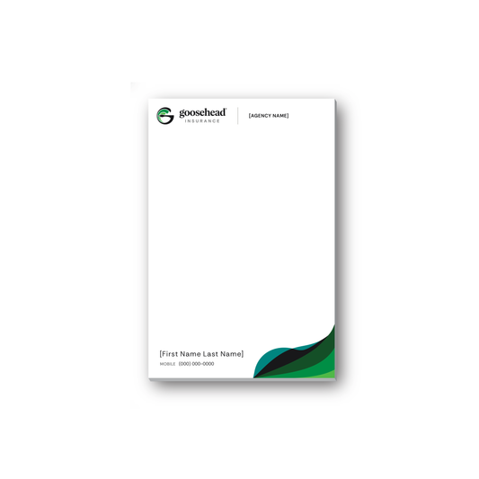 25 Sheet Sticky Notepad (Cobrand)